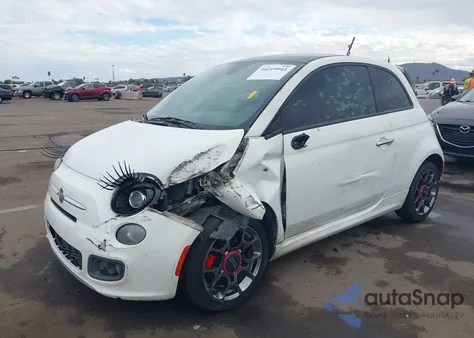2013 Fiat 500 Sport Cattiva from USA, damaged, VIN 3C3CFFBR5DT746273
